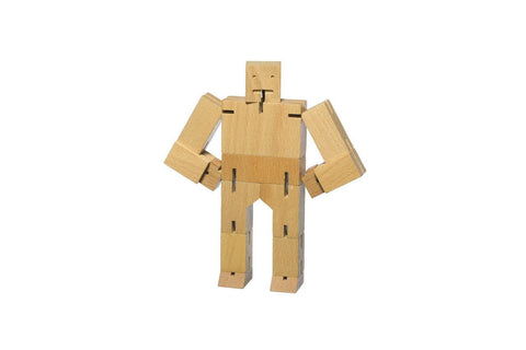 Areaware Cubebot Small Natural - YesWellness.com