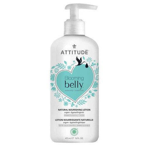 Attitude Blooming Belly Natural Nourishing Lotion - Argan 473 ml - YesWellness.com