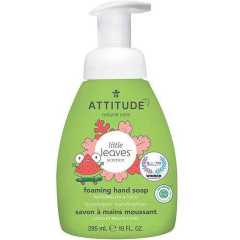 Attitude Little Leaves Foaming Hand Soap - Watermelon & Coco 295 ml - YesWellness.com