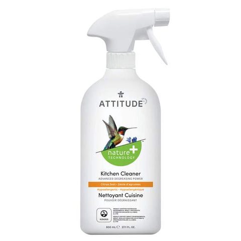 Attitude Nature+ Kitchen Cleaner Citrus Zest - YesWellness.com