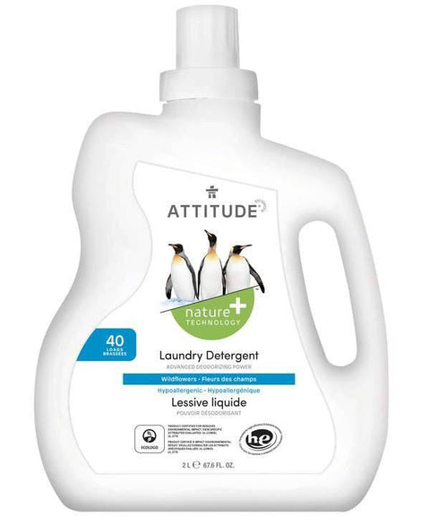 Attitude Nature+ Laundry Detergent Wildflowers - YesWellness.com