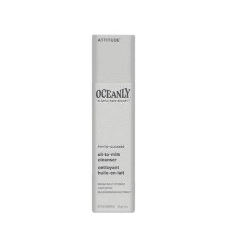Attitude Oceanly Phyto-Cleanse Oil-to-Milk Cleanser Stick 30g - YesWellness.com