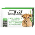 Attitude Static Eliminator & Fabric Softener Reusable Dryer Cloth 2 Sheets (300 Loads) - YesWellness.com