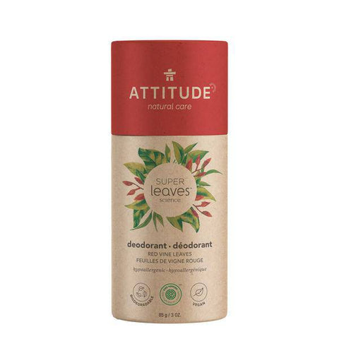 Attitude Super Leaves Deodorant 85 g - YesWellness.com