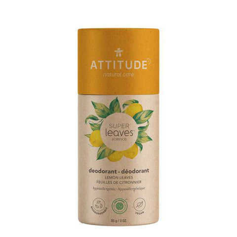Attitude Super Leaves Deodorant 85 g - YesWellness.com