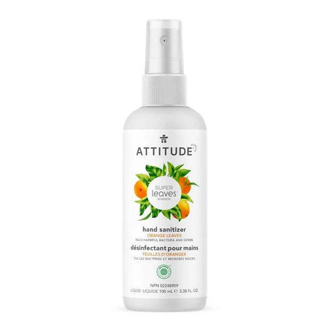 Attitude Super Leaves Hand Sanitizer Orange Leaves - YesWellness.com