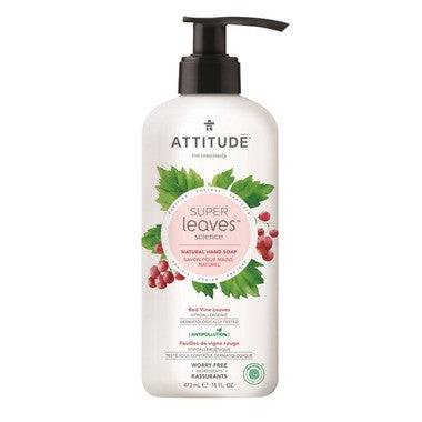 Attitude Super Leaves Hand Soap Red Vines Leaves 473 ml - YesWellness.com
