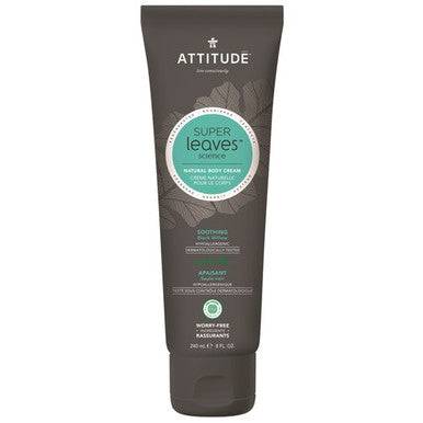 Attitude Super Leaves Natural Body Cream Soothing Black Willow 240mL - YesWellness.com