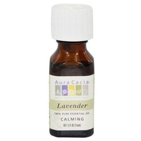 Aura Cacia Lavender Essential Oil 15 ml - YesWellness.com