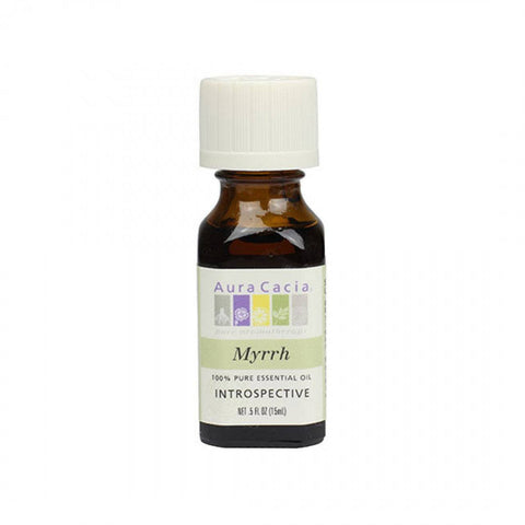 Aura Cacia Myrrh Essential Oil 15 ml - YesWellness.com