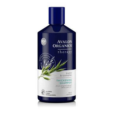 Avalon Organics Biotin B-Complex Thickening Shampoo 414 ml - YesWellness.com