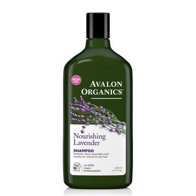 Avalon Organics Lavender Nourishing Shampoo 325 ml - YesWellness.com