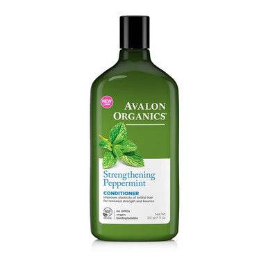 Avalon Organics Strengthening Peppermint Conditioner 325 ml - YesWellness.com