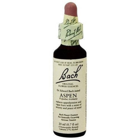 Expires April 2026 Clearance Bach Original Flower Remedy Aspen 20mL