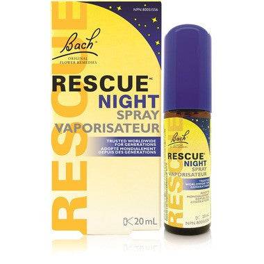 Bach Rescue Night Spray 20 ml - YesWellness.com