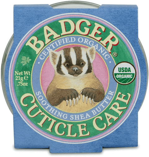 Badger Balm Certified Organic Cuticle Care - Soothing Shea Butter 21g - YesWellness.com
