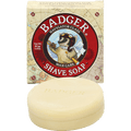 Badger Balm Navigator Class Shea & Aloe Organic Shave Soap 89.3 g - YesWellness.com