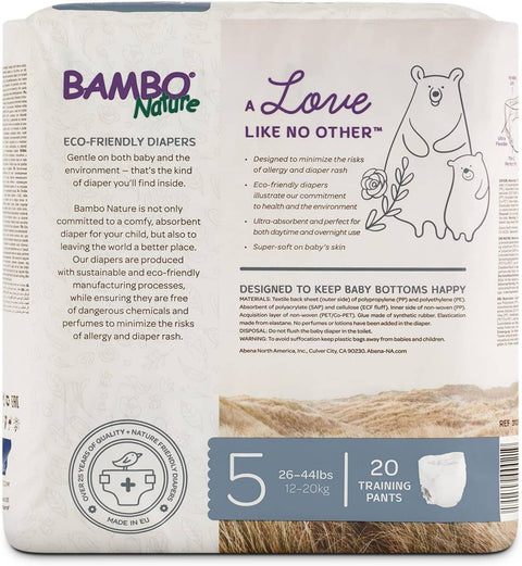 Bambo Nature Eco-Friendly Training Pants - YesWellness.com