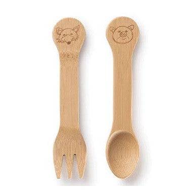 Bambu Kid's Fork and Spoon 1 Count - YesWellness.com