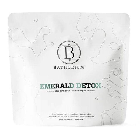 Bathorium Emerald Detox Mineral Clay Bath Soak 900g - YesWellness.com