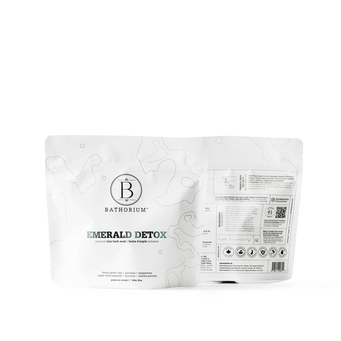 Bathorium Emerald Detox Mineral Clay Bath Soak 900g - YesWellness.com