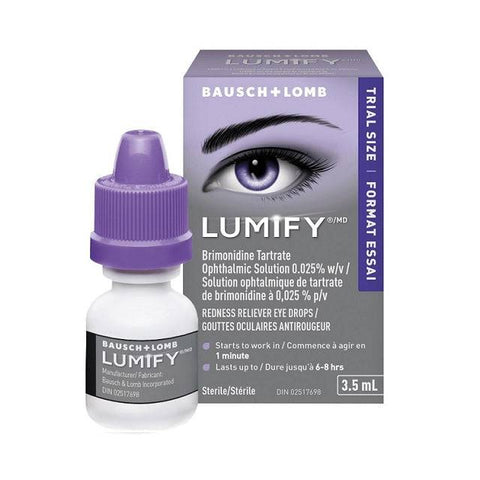 Bausch & Lomb Lumify Redness Relief Eye Drops - YesWellness.com