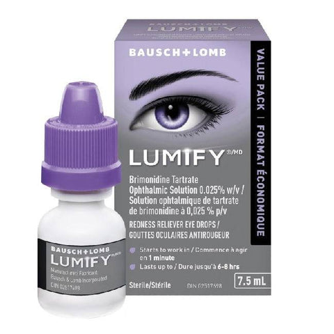 Bausch & Lomb Lumify Redness Relief Eye Drops - YesWellness.com