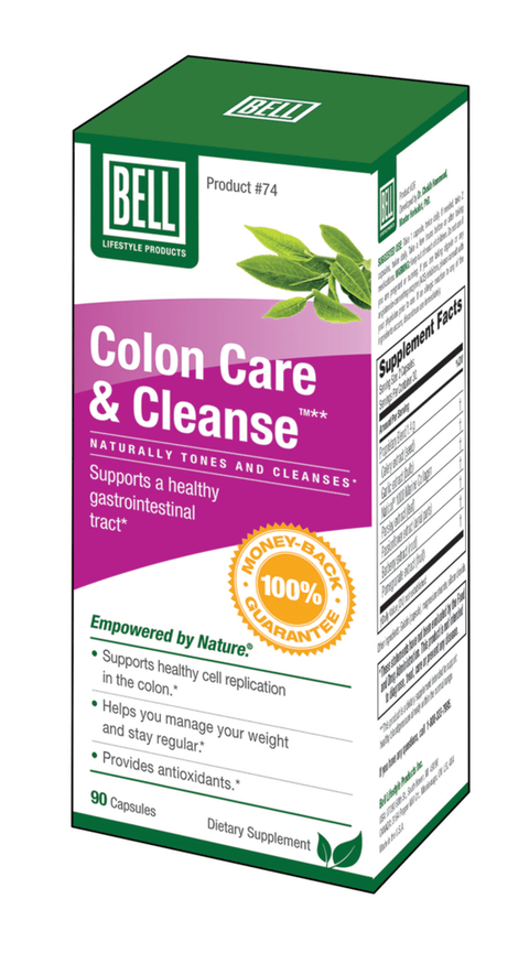 Bell Colon Care and Cleanse 90 Capsules - YesWellness.com