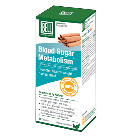 Bell Lifestyle Products Blood Sugar Metabolism 60 capsules - YesWellness.com