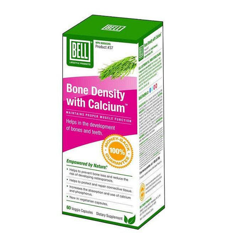 Bell Lifestyle Products Bone Density with Calcium 60 veg capsules - YesWellness.com