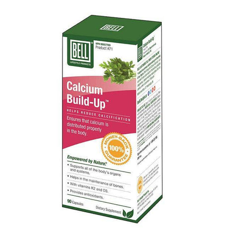 Bell Lifestyle Products Calcium Build-Up 90 capsules - YesWellness.com