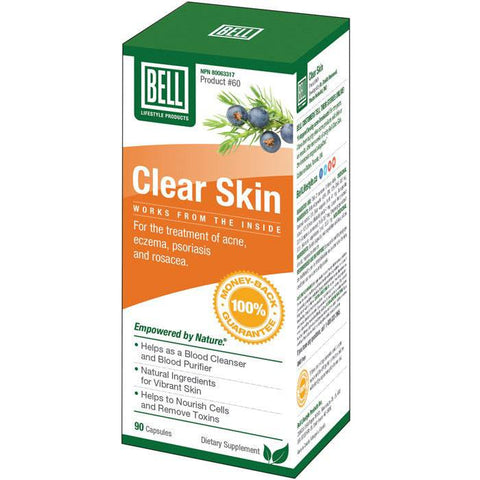 Bell Lifestyle Products Clear Skin ll 90 Capsules