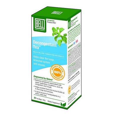 Bell Lifestyle Products Decongestant Tea - 30 Tea Bags - YesWellness.com