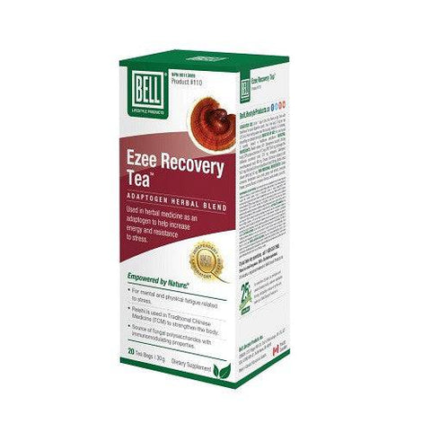 Bell Lifestyle Products Ezee Recovery Tea Adaptogen Herbal Blend 20 Tea Bags - YesWellness.com
