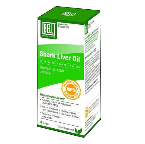 Bell Lifestyle Products Shark Liver Oil - YesWellness.com