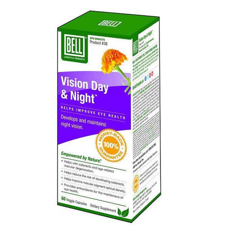 Bell Lifestyle Products Vision Day & Night 60 veg capsules - YesWellness.com