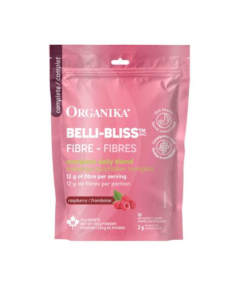 Organika Belli-Bliss Complete Fibre Raspberry 15g x 10g Sachets