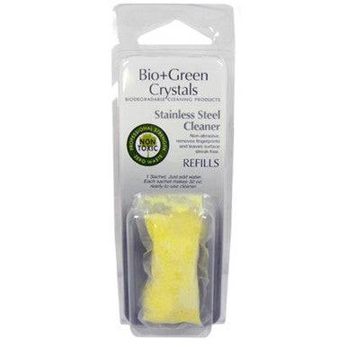Bio Green Crystals Stainless Steel Cleaner 7 grams - YesWellness.com