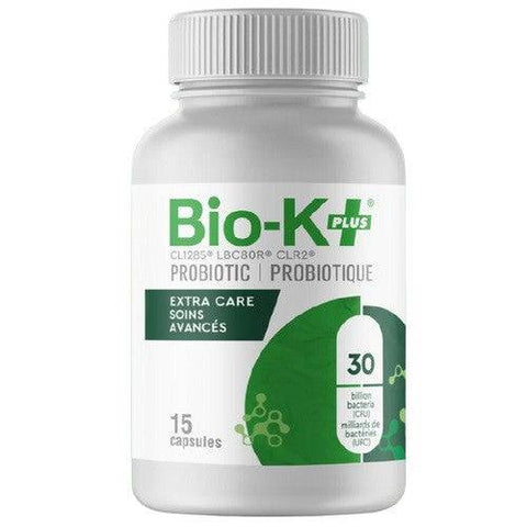 Bio-K+ Probiotic Daily Extra Care 15 Capsules - YesWellness.com