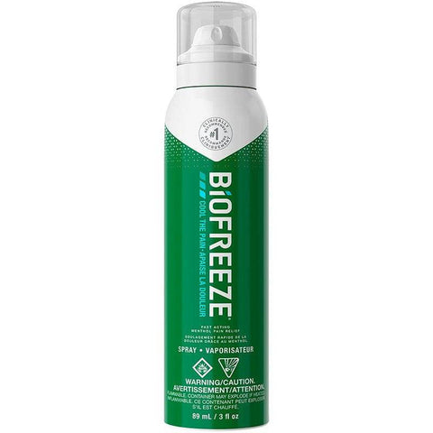 Biofreeze Cold Therapy Pain Relief Continuous 360 Spray 89mL - YesWellness.com