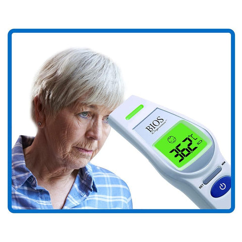 Bios Diagnostics Non-Contact Forehead Thermometer - YesWellness.com
