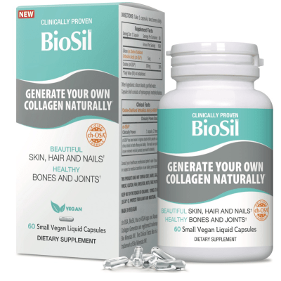 BioSil Generate Your Own Collagen Naturally for Beautiful Hair, Skin, and Nails - YesWellness.com