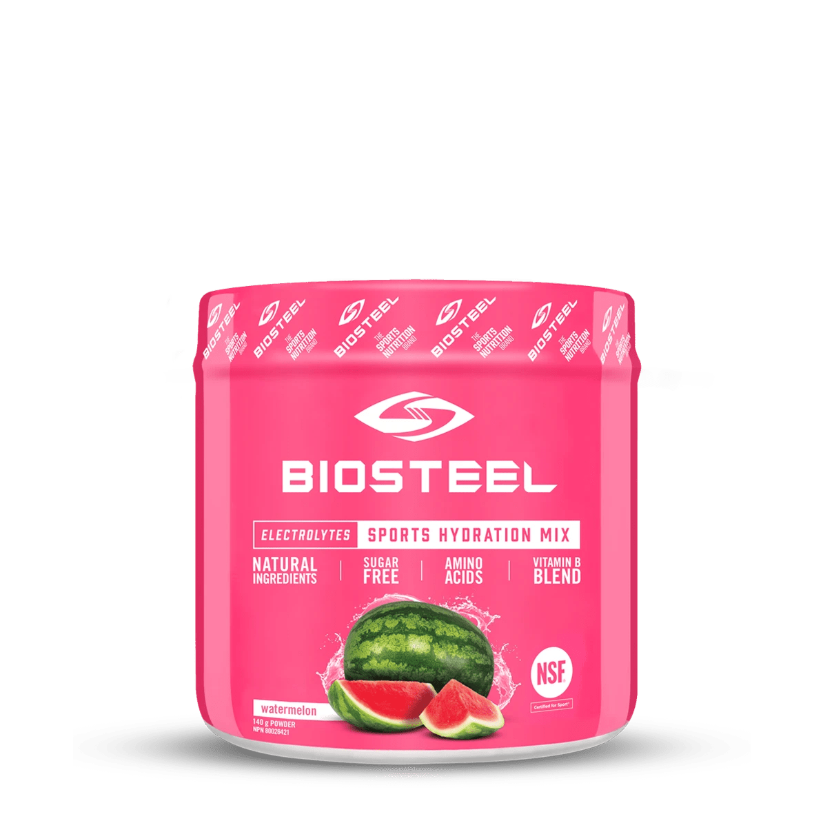 BioSteel Sports Hydration Mix Tub Watermelon 140g