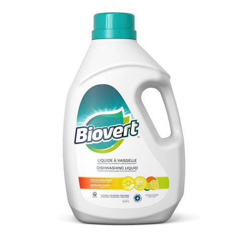Biovert Dishwashing Liquid - Citrus Fresh Scent 4.43 L - YesWellness.com