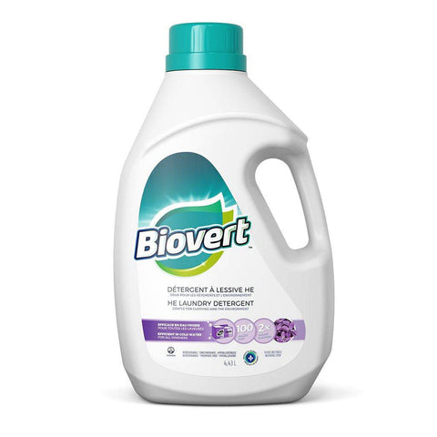 Biovert Laundry Detergent HE - Morning Dew Scent 4.43 L - YesWellness.com
