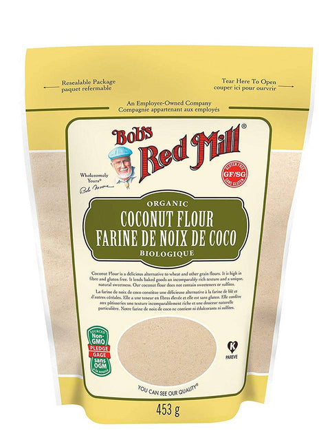 Expires March 2026 Clearance Bob's Red Mill Organic Coconut Flour 453g
