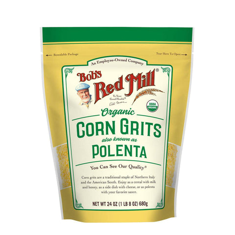 Bob's Red Mill Organic Corn Grits/Polenta 680g - YesWellness.com