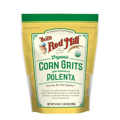 Expires May 2024 Clearance Bob's Red Mill Organic Corn Grits/Polenta 680g - YesWellness.com