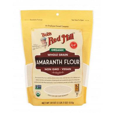 Bob's Red Mill Organic Whole Grain Amaranth Flour 510g - YesWellness.com