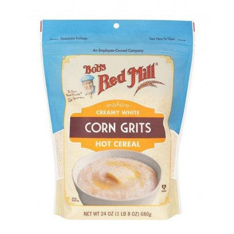 Expires January 2026 Clearance Bob's Red Mill White Corn Grits 680g